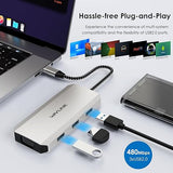 USB C HUB-7 IN 1 WAVLINK 2276/