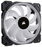 Corsair CO-9050074-WW LL Series LL140 RGB 140mm Dual Light Loop RGB LED PWM 2 Fan Pack With Lighting Node Pro