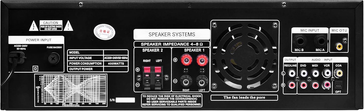 QK-6886 Karaoke Amplifier
