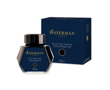 Waterman 1.7 oz Ink Bottle for Fountain Pens, Intense Black (S0110710)