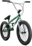 Mongoose Legion L60 Freestyle BMX Bike Line for Beginner-Level to Advanced Riders, Steel Frame, 20-Inch Wheels, Green