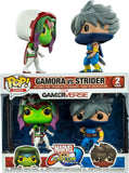 Funko FU22785 POP! Games: Gamora & Strider Variant - Marvel vs Capcom Exclusive Vinyl Play Figure (Pack of 2)
