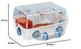 Ferplast Hamster Cage, 15.94 x 11.61 8.61 x 8.86"