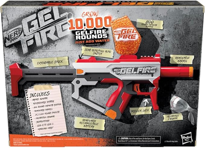NERF Gelfire Mythic Shooting Dart Toy-10000 Rounds