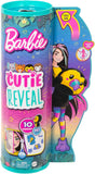 Barbie Dolls And Accessories Cutie Reveal Doll With Toucan Plush Costume And 10 Surprises Jungle Series