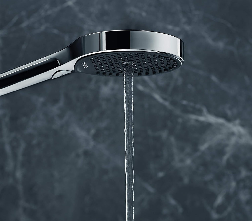hansgrohe Rainfinity Rain 5inch Modern Handheld Shower Head 3Spray Chrome Size 1.75