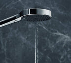 hansgrohe Rainfinity Rain 5inch Modern Handheld Shower Head 3Spray Chrome Size 1.75