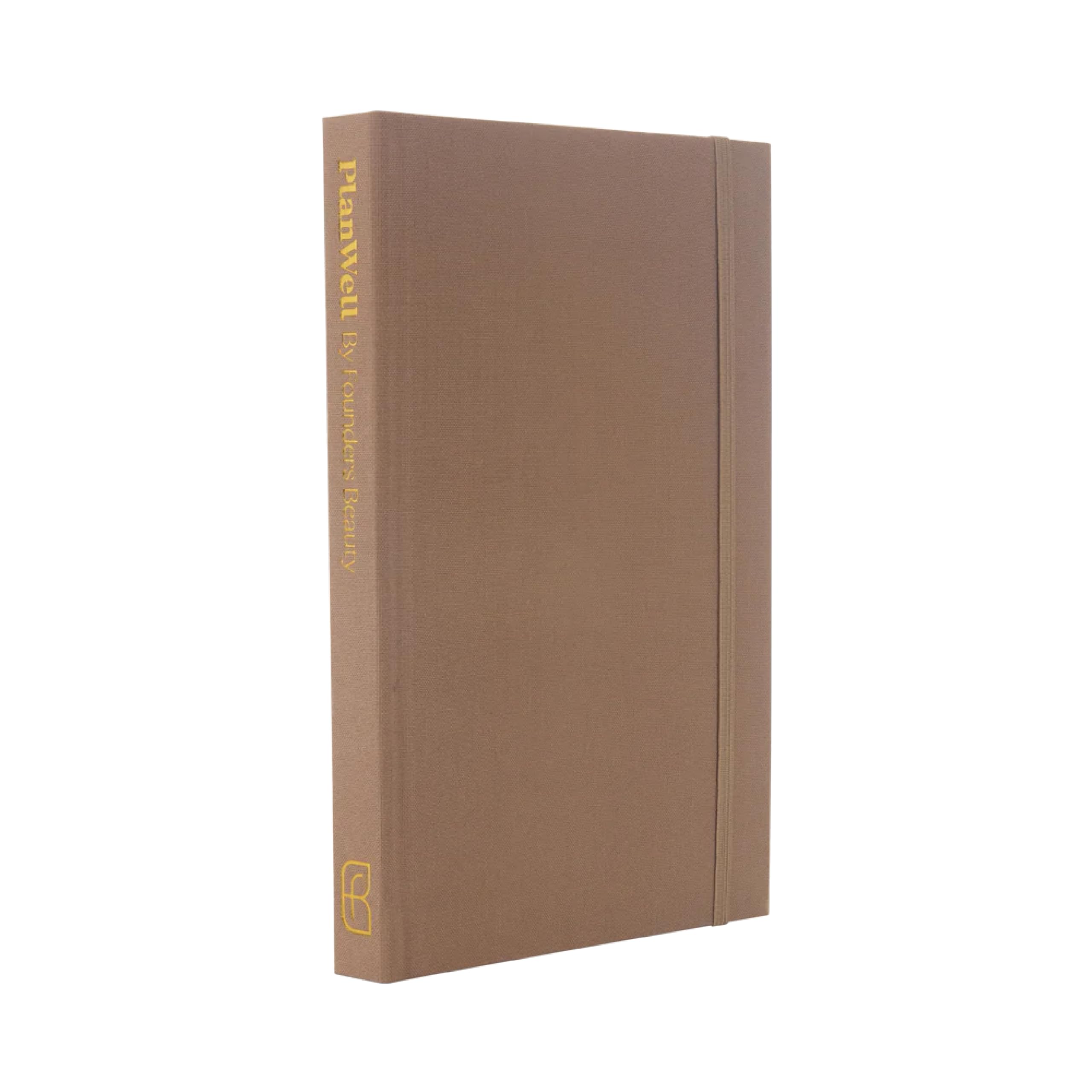 Founders Beauty PlanWell Planner - 90-Day Undated Ritual & Wellness Journal - Meal Planner, Wellness Prompts, Daily Gratitude - 100% Sustainable - 5.5" x 8.4" Main image