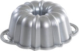 Nordic Ware Platinum Collection Bundt Pan, 6-Cup 3 in*8.12 in*8.12 in Silver