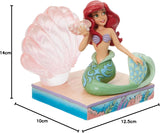 Enesco Corporation - Disney - Ariel Clear Resin Shell Seated 4.5" Figure