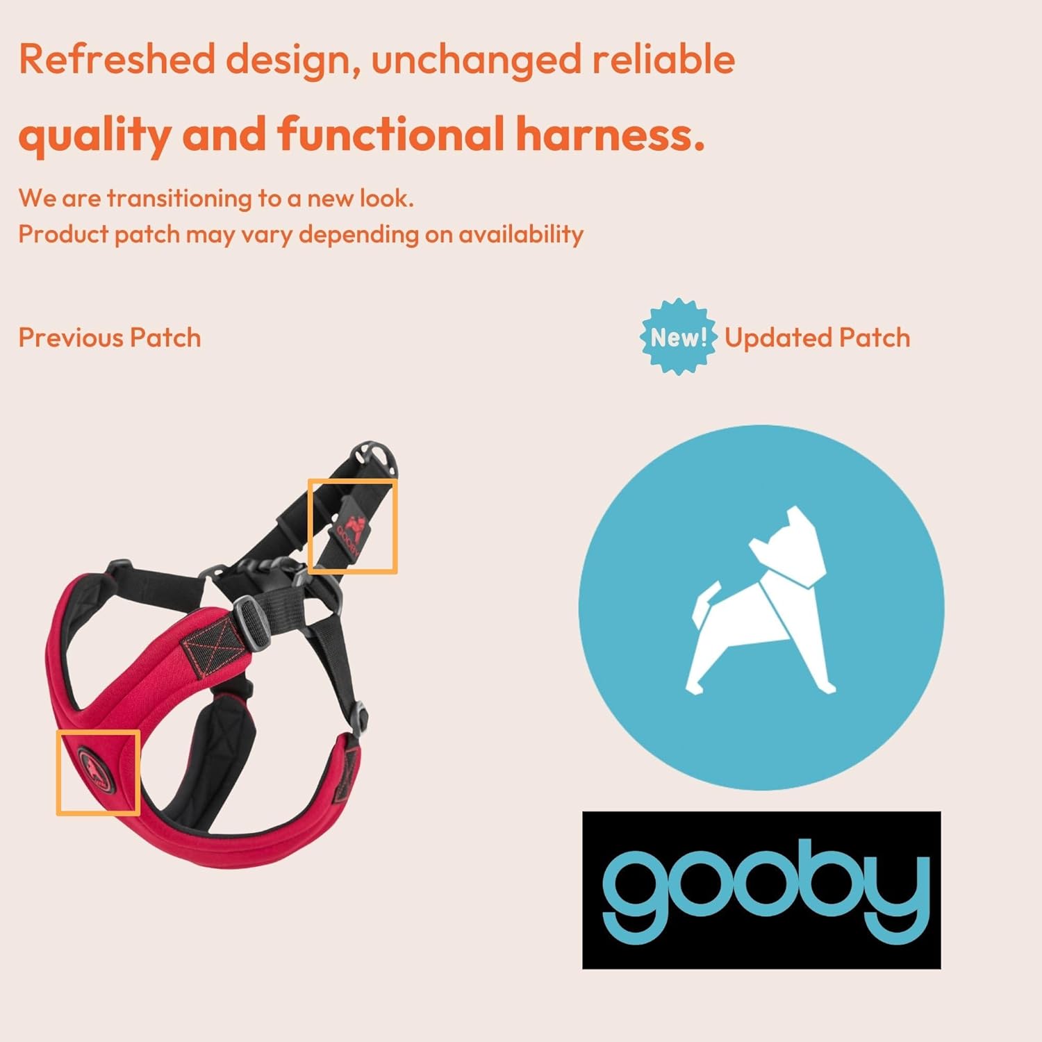Gooby Escape Free Sport Harness Pink Medium