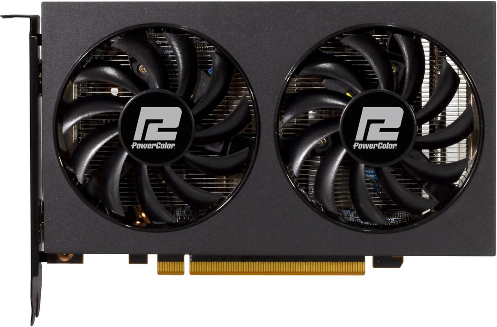 PowerColor Fighter AMD Radeon RX 6500XT Gaming Graphics Card With 4GB GDDR6 Memory AXRX 6500XT 4GBD6DHOC
