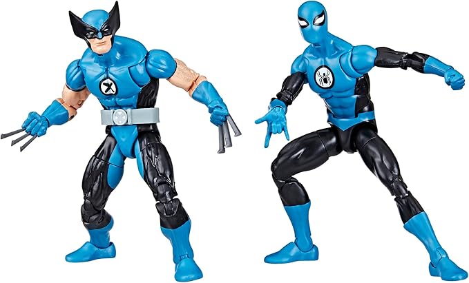 Hasbro Marvel Legends Series Wolverine and Spider-Man Figurine