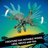 LEGO Monkie Kid Nine-Headed Beast, Monster Toy Action Figures, Fun Fantasy Gift Idea 80056 (757 Pieces)