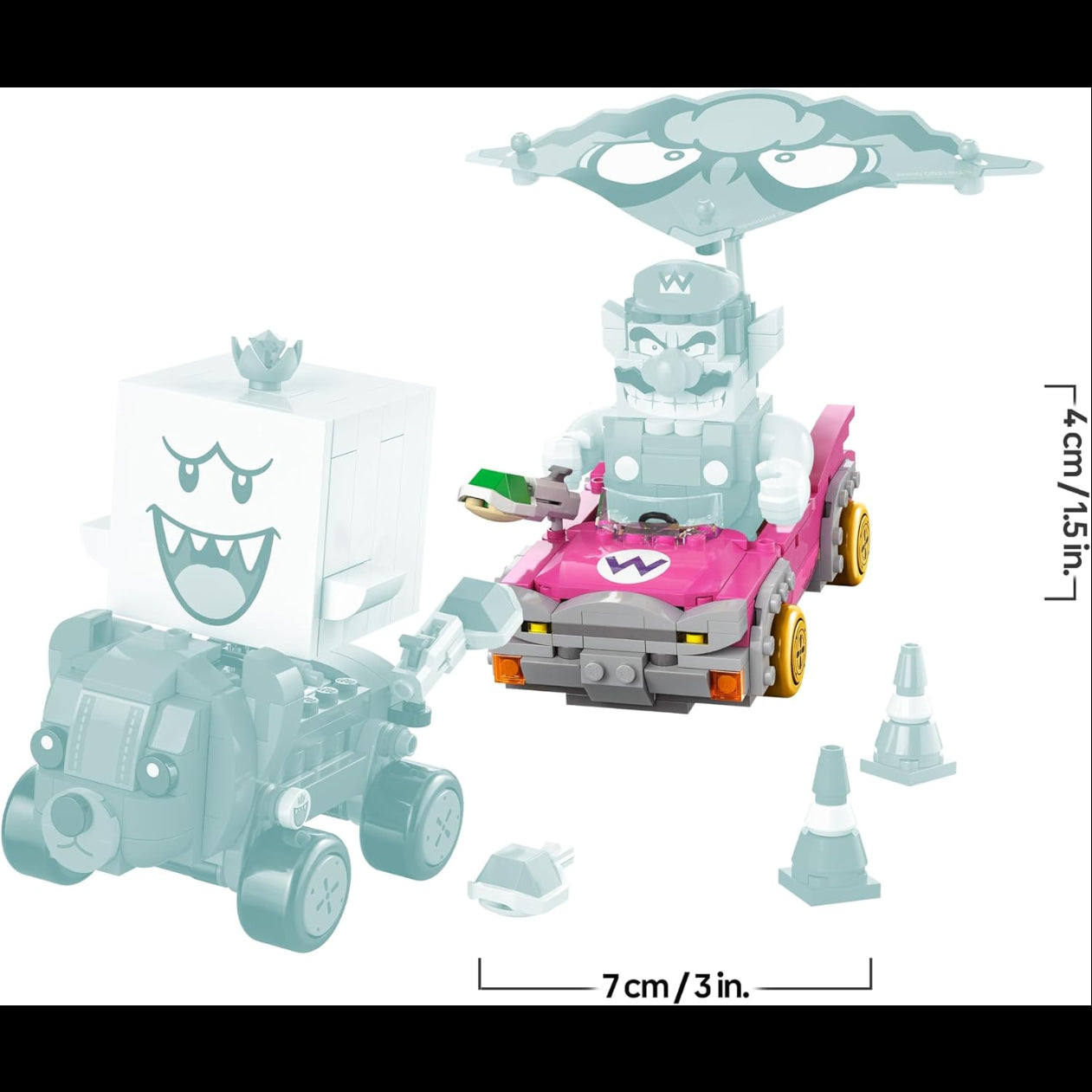 LEGO 72038 Super Mario Mario Kart Wario And King Boo Secondary image