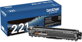 Brother Genuine Standard Yield Toner Cartridge, TN221BK, Replacement Black Toner, Page Yield Up To 2,500 Pages, Amazon Dash Replenishment Cartridge, TN221