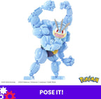 MEGA Pokemon Machamp Building Toy Kit With 1 Poseable Figure For Kids
