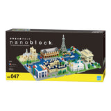Nanoblock World Famous Cities - Paris, Nanoblock Advanced Hobby Series