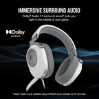 Corsair HS65 Surround Gaming Headset White