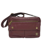 Porter International MORI Shoulder Bag Wine Red