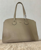 Furla Giada Leather Shoulder Bag Cream