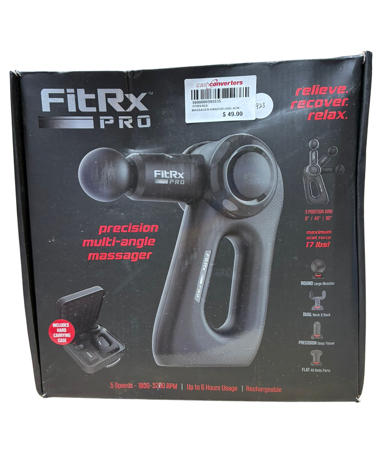 FitRx Muscle Massage Gun Pro