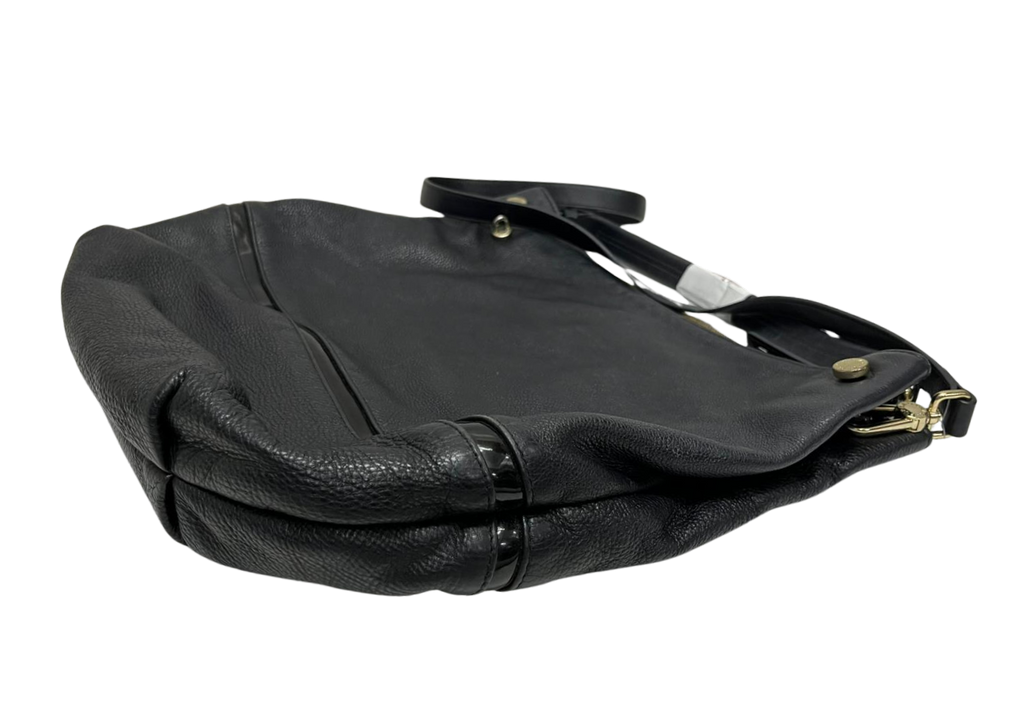 Furla Montmartre Hobo Bag Black Leather