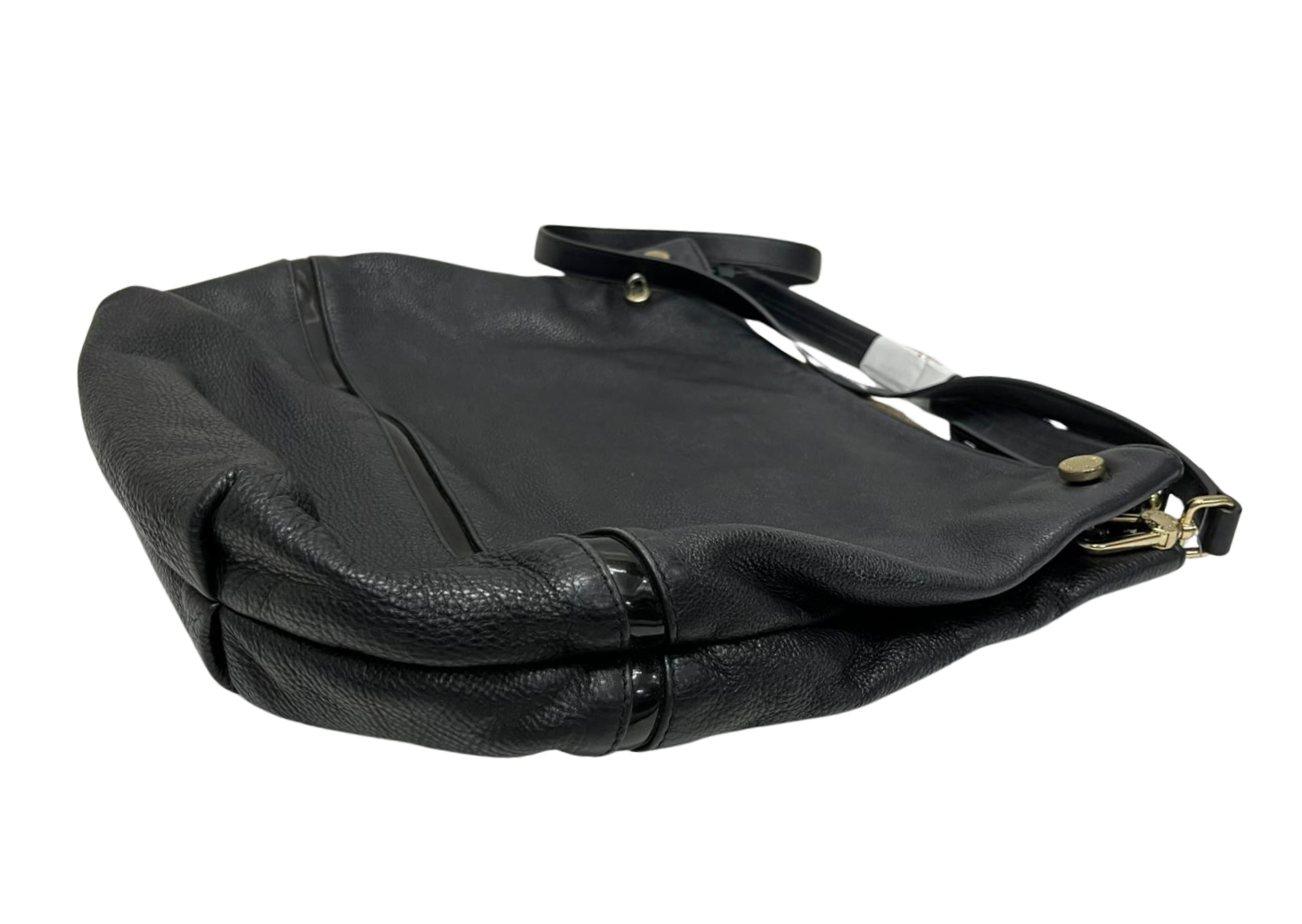 Furla Montmartre Hobo Bag Black Leather
