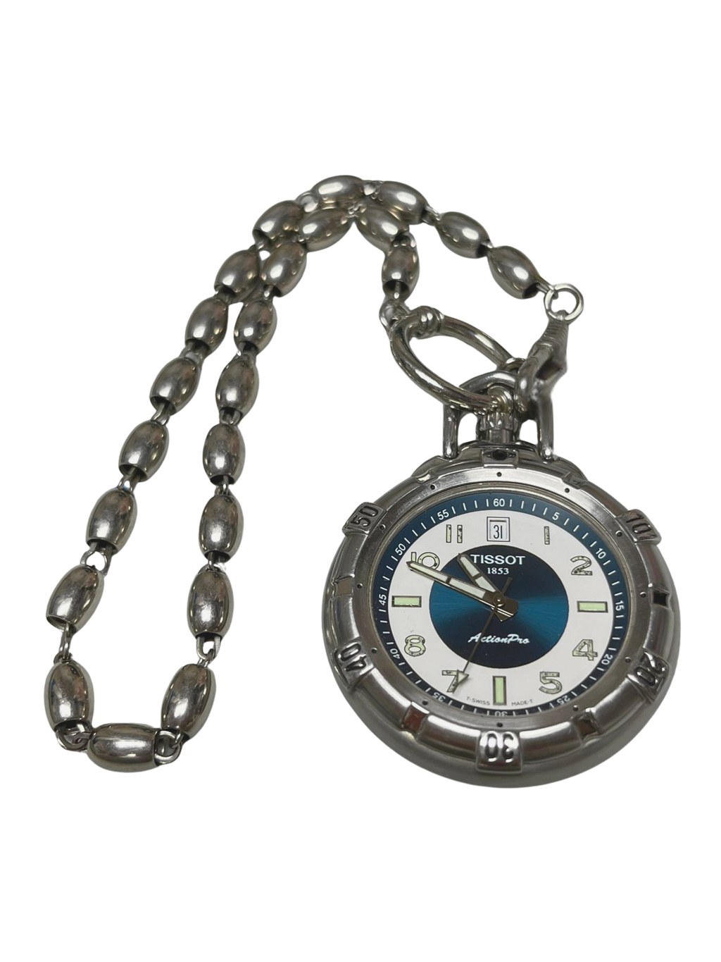 Tissot Action Pro F500 Quartz Pocket Watch