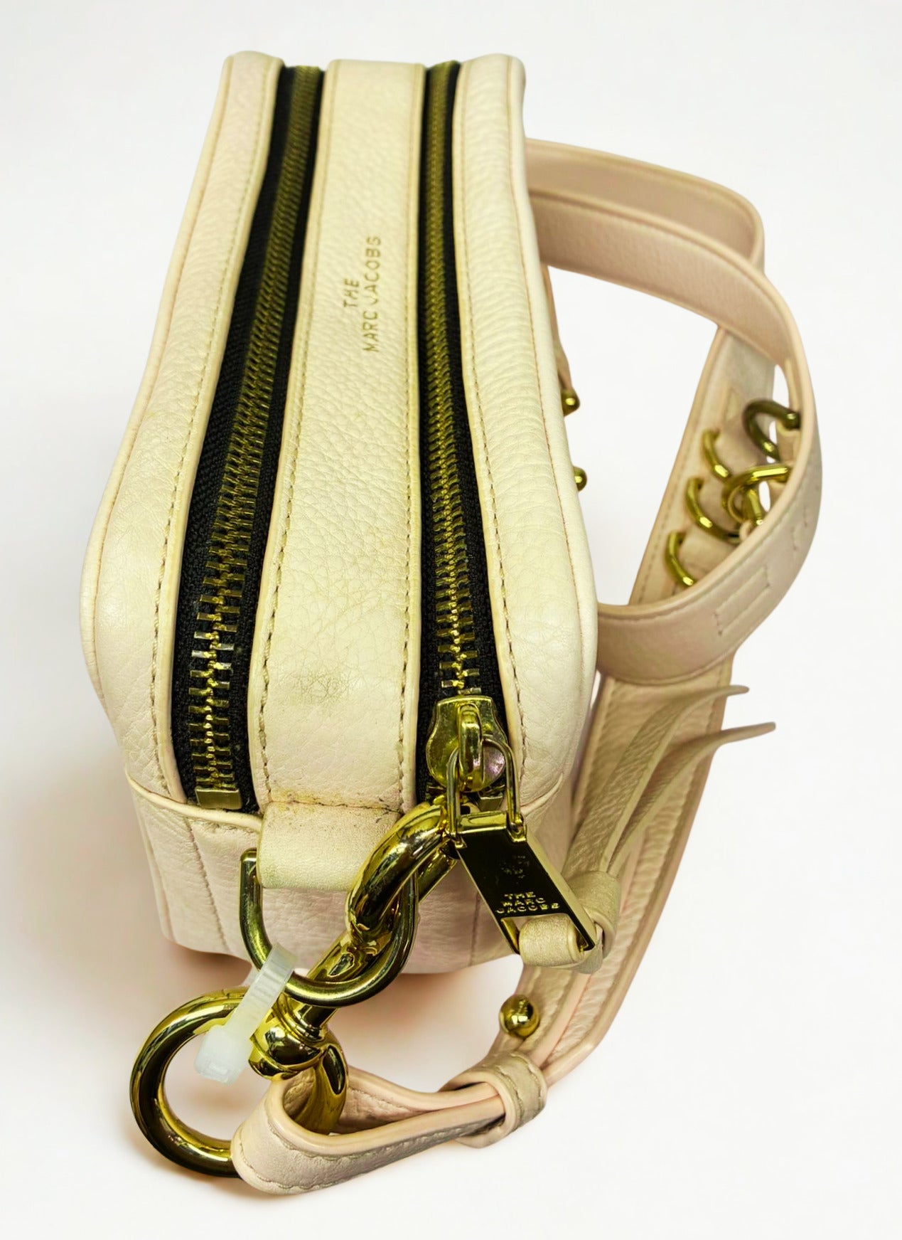 Marc Jacobs The Softshot 21 Leather Handbag Light Pink