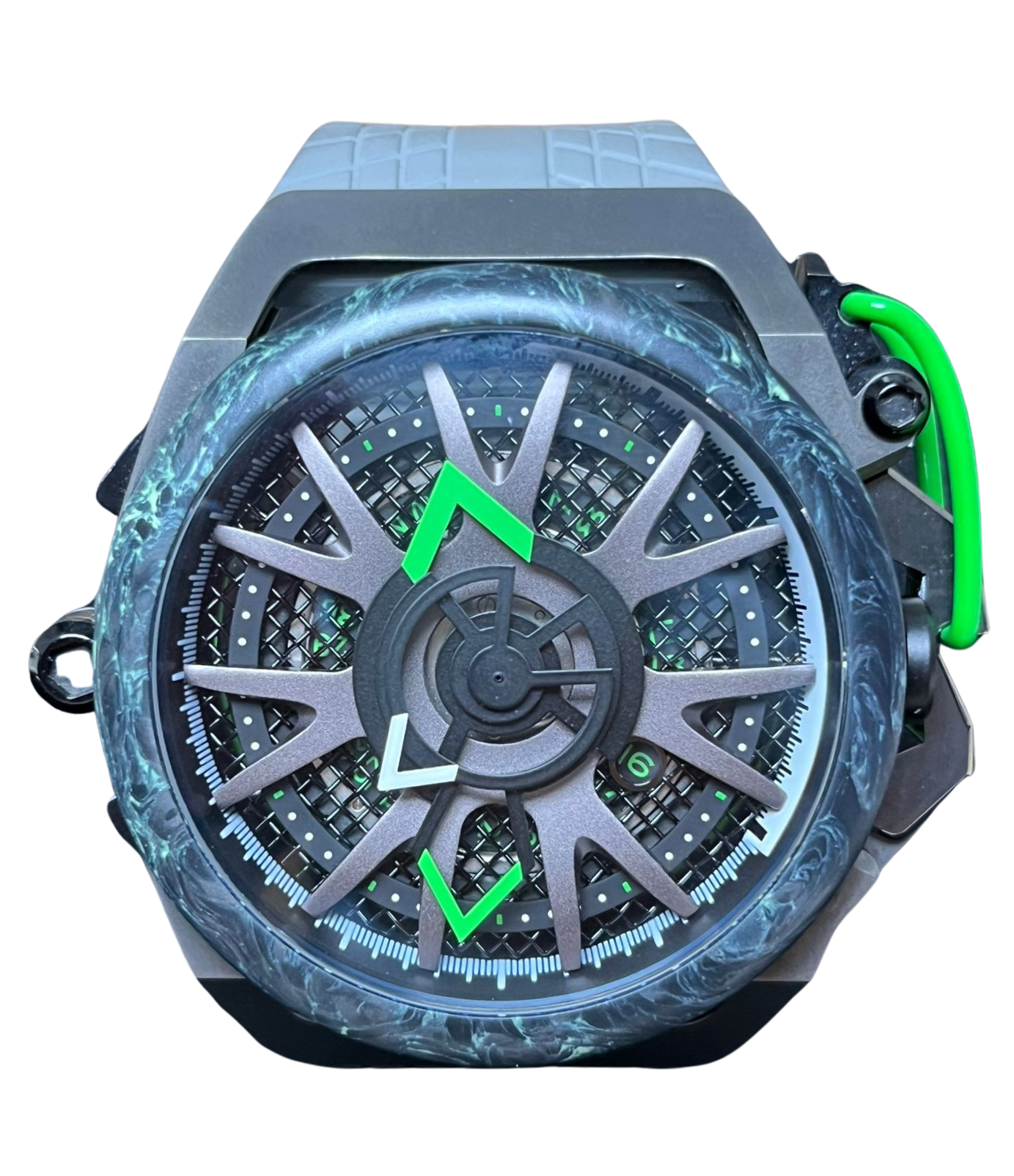Mazzucato Reversible Monza Green Carbon F1GY361