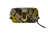 Marc Jacobs TriColor Python Embossed Leather Snapshot Camera Crossbody Bag
