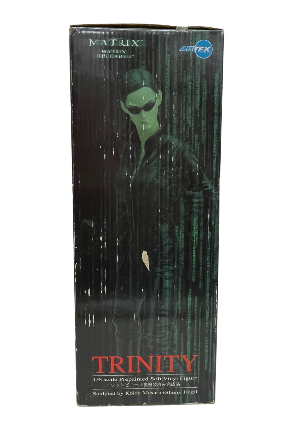 Matrix Reloaded Trinity Prepainted Soft Vinyl Figure 1/6 Scale
