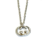 Gucci Interlocking G 925 Silver Necklace