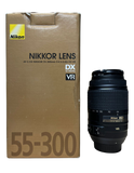 Nikon AF-S DX Nikkor 55-300mm f/4.5-5.6G ED VR Super Telephoto Lens Black