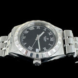 Tudor Royal 34mm Black Roman Automatic Watch 28400