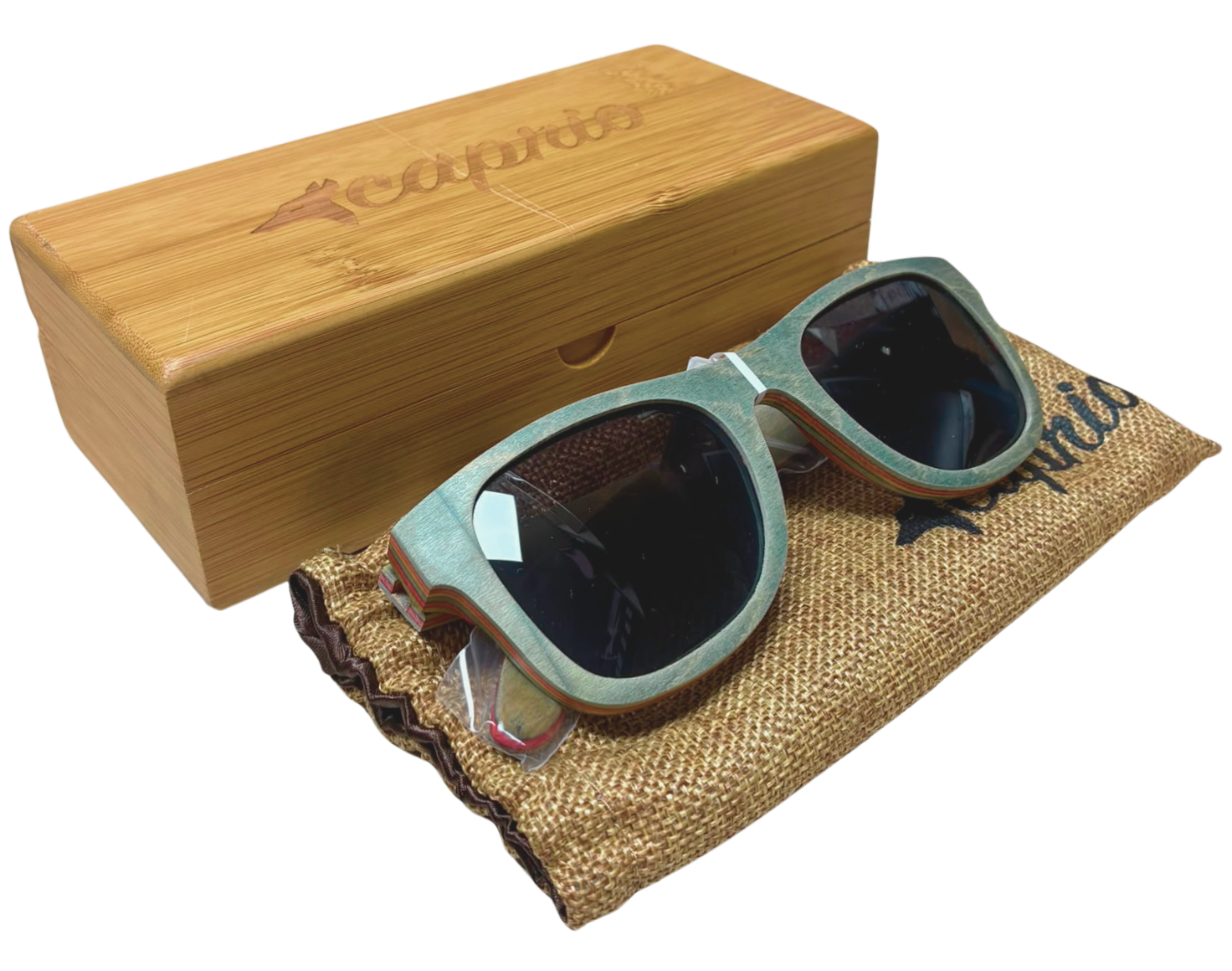 Caprio Cork Wood Sunglasses Main image