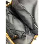 Coach F28995 Mini Small Charlie Backpack Pebbled Leather Black