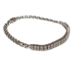 750WG Diamond Bracelet 9.15G