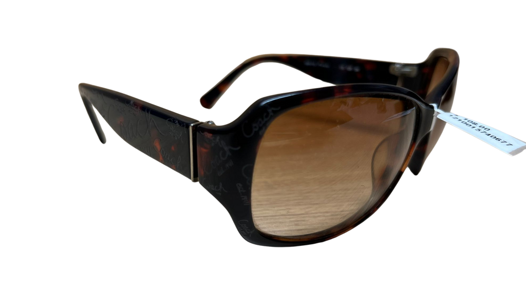 Coach Taryn S801 Butterfly Sunglasses Brown Tortoise