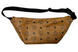 MCM Fursten Belt Bag Cognac Visetos
