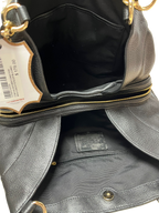Coach Black Leather Phoebe Madison Shoulder Bag