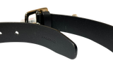Baleno Leather Belt Black Size 29in