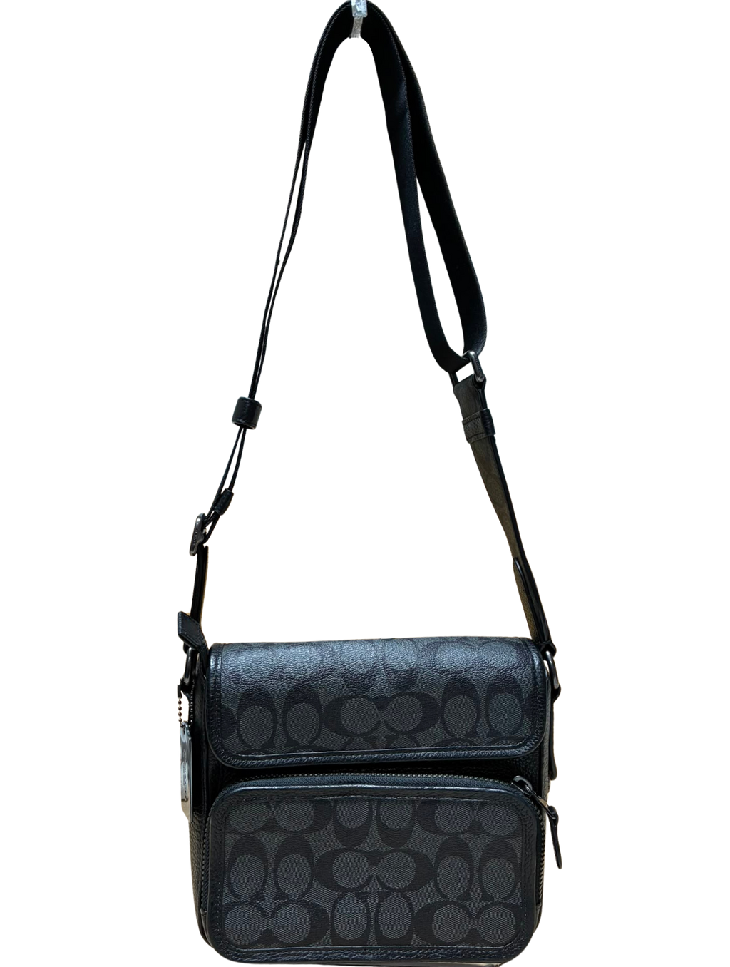Coach E2344 C9870 Sullivan Flap Crossbody Bag Signature Canvas