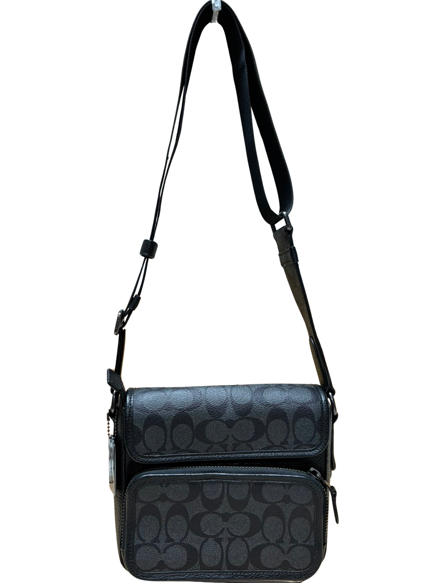 Coach E2344 C9870 Sullivan Flap Crossbody Bag Signature Canvas