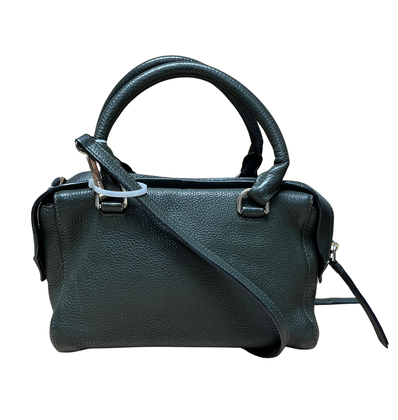 DKNY Leather Satchel Green