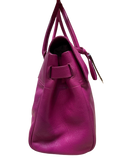 Mulberry Pink Pebbled Leather Bayswater Satchel
