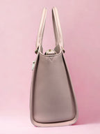 Samanthavega TwoTone Accent Ribbon Handbag