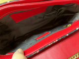 Bonia Canvas Sling Red Bag