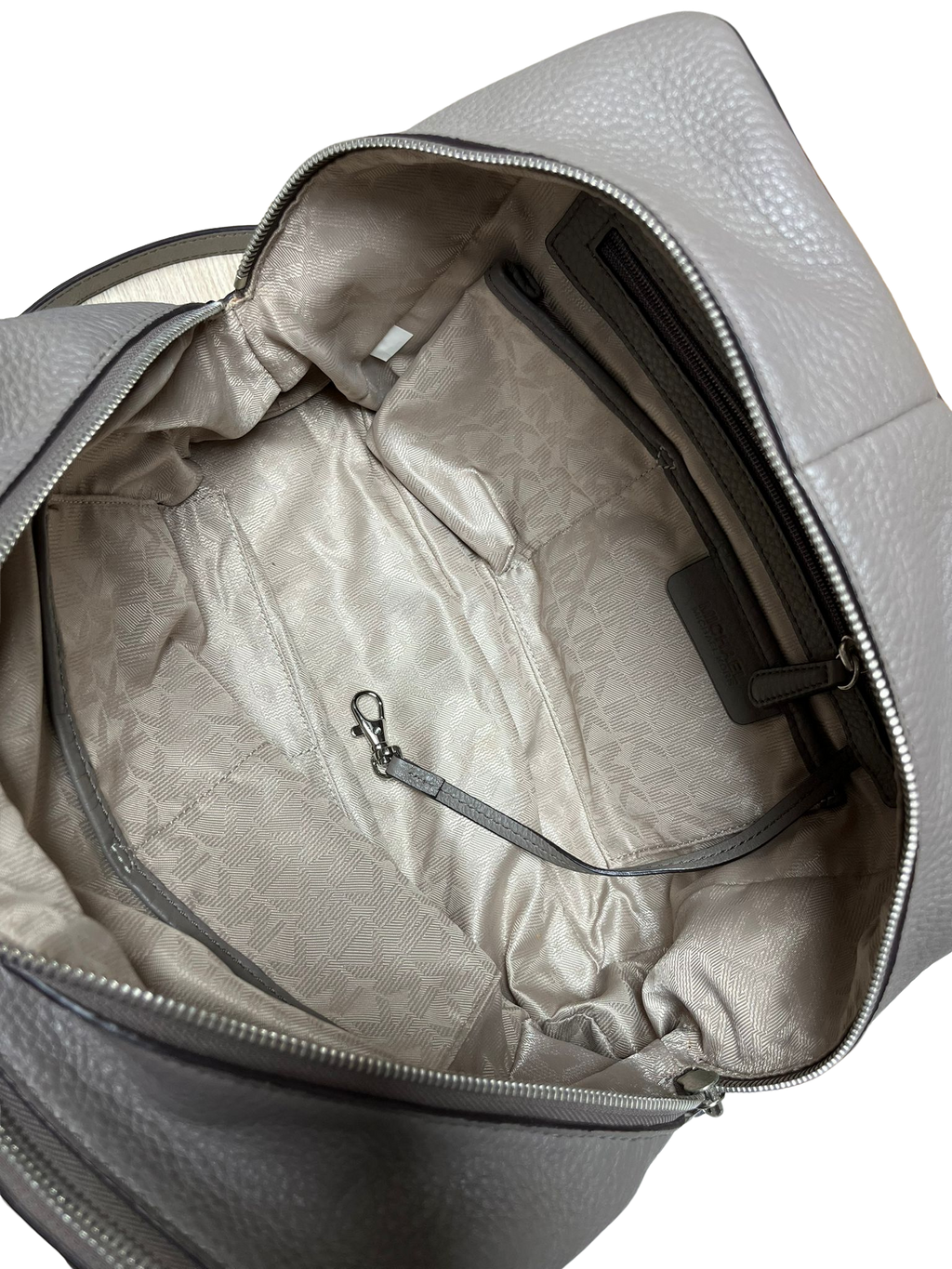 Michael Kors Satchel Handbag Taupe